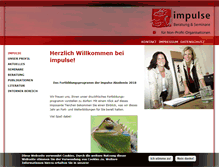 Tablet Screenshot of impulse-freiburg.de